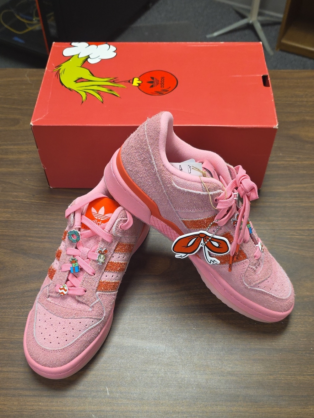 Adidas Forum Low The Grinch 'Cindy-Lou Who' ID8895 Women's 9 New